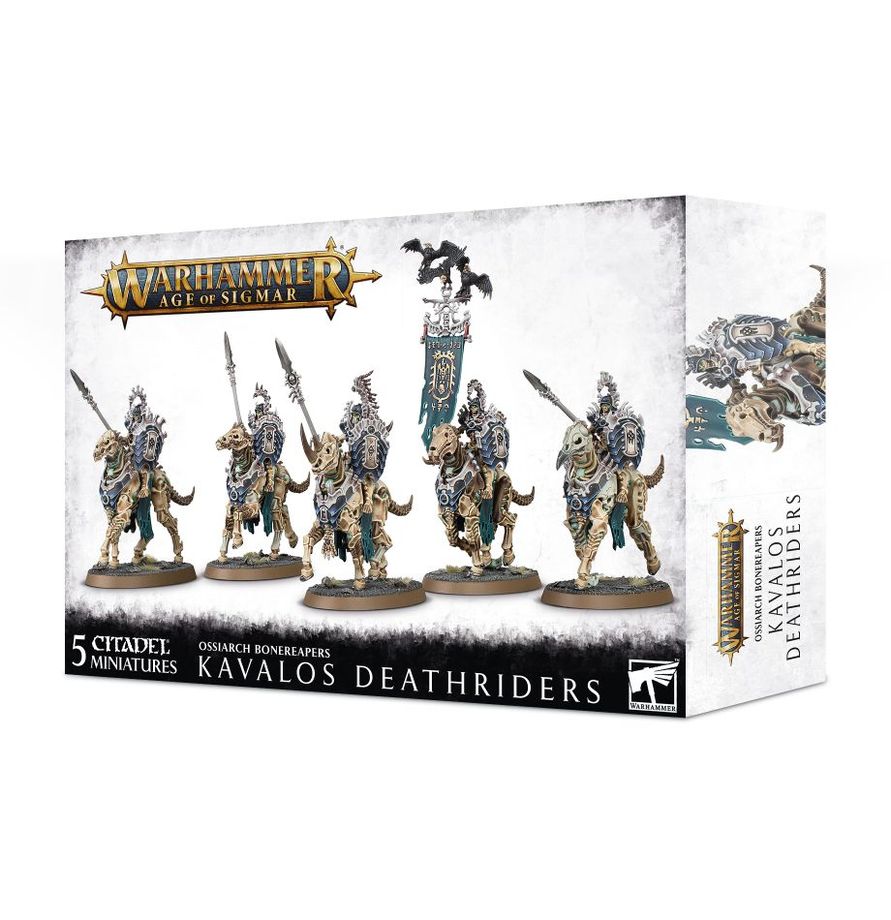 Warhammer Age of Sigmar - Ossiarch Bonereaper - Kavalos Deathriders (94-27)