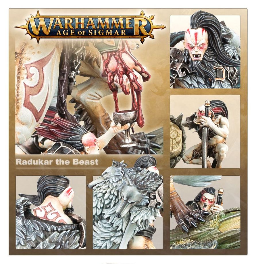 Warhammer Age of Sigmar - Soulblight Gravelords - Radkuar the Beast (91-56)