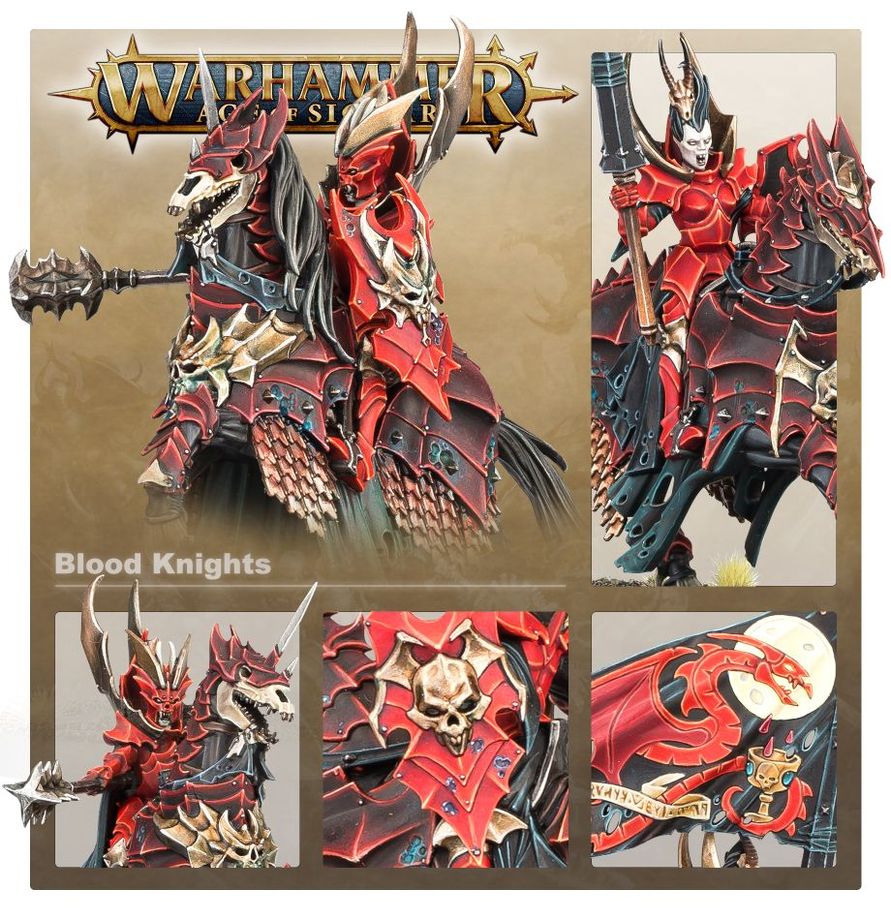 Warhammer Age of Sigmar - Soulblight Gravelords - Blood Knights (91-41)