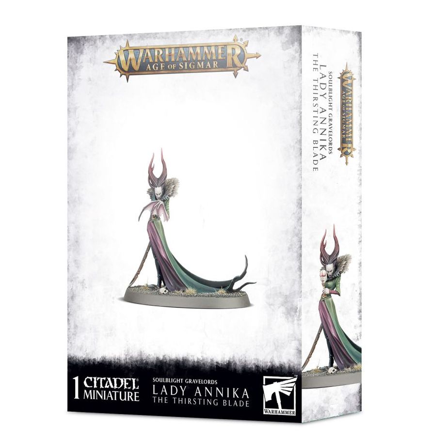 Warhammer Age of Sigmar - Soulblight Gravelords –  Lady Annika the thirsting Blade (91-51)