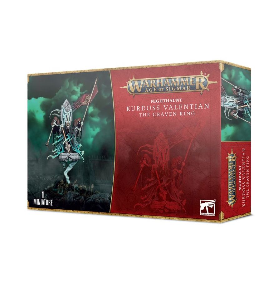 Warhammer Age of Sigmar - Nighthaunt - Kurdoss Valentian, The Craven King (91-24)