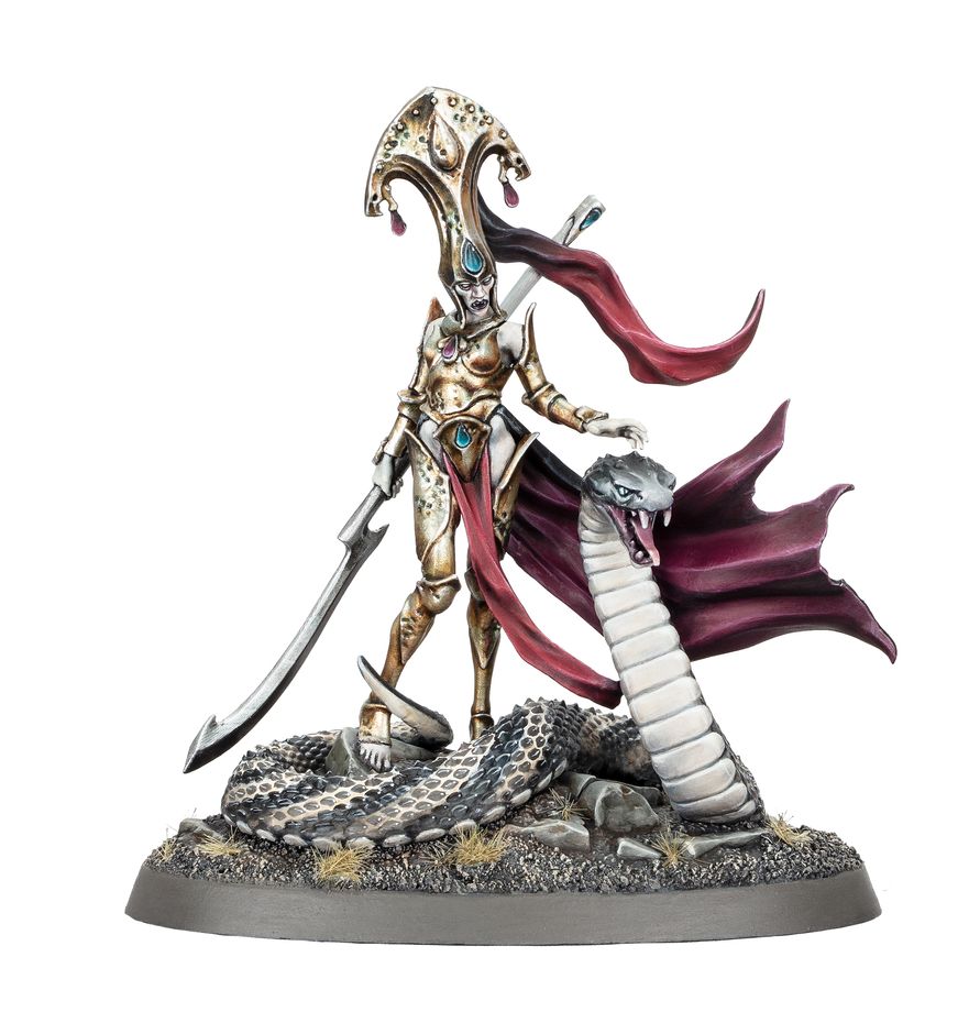 Warhammer Age of Sigmar - Soulblight Gravelords - Sekhar, Fang of Nulahmia (91-73)