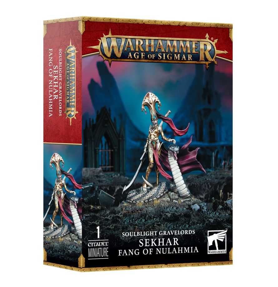 Warhammer Age of Sigmar - Soulblight Gravelords - Sekhar, Fang of Nulahmia (91-73)