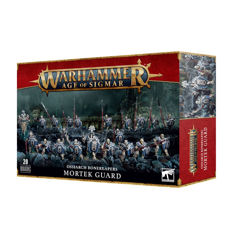 Warhammer Age of Sigmar - Ossiarch Bonereaper - Mortek Guard (94-25)