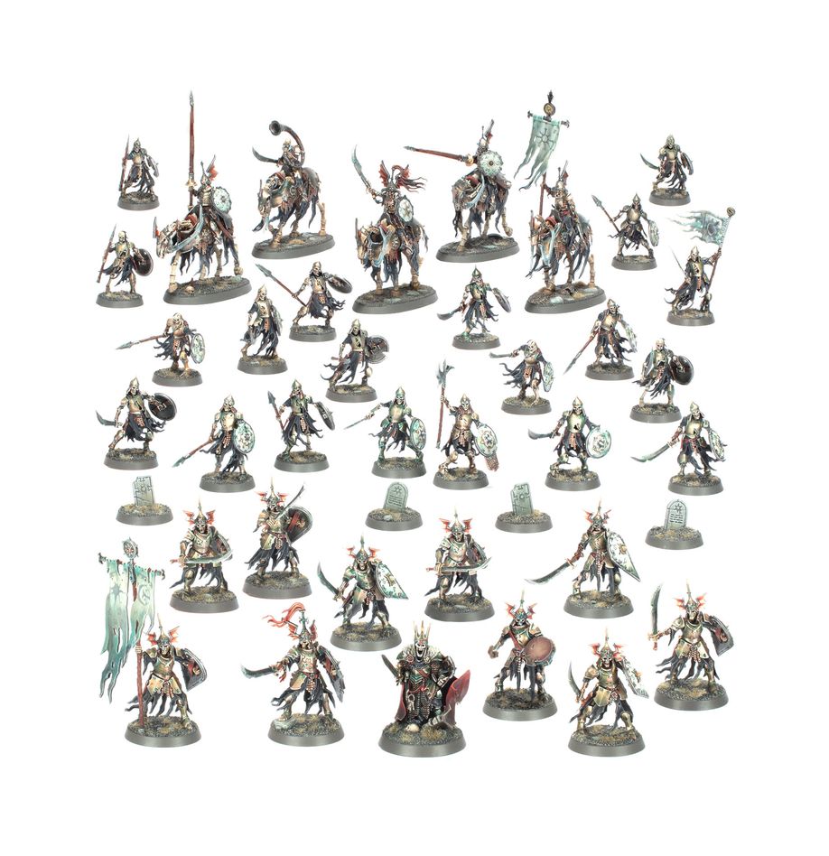 Warhammer Age of Sigmar - Spearhead: Soulblight Gravelords – Deathrattle Tomb Host (70-916)