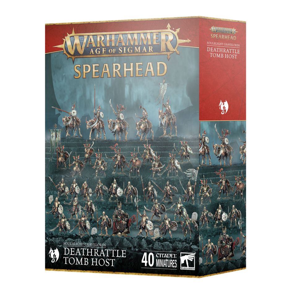 Warhammer Age of Sigmar - Spearhead: Soulblight Gravelords – Deathrattle Tomb Host (70-916)