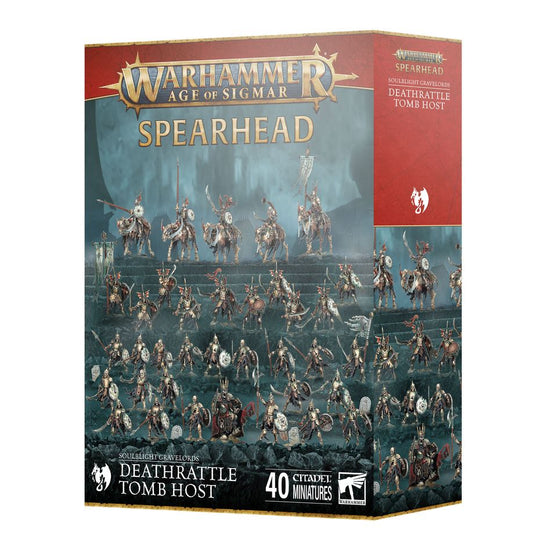 Warhammer Age of Sigmar - Spearhead: Soulblight Gravelords – Deathrattle Tomb Host (70-916)