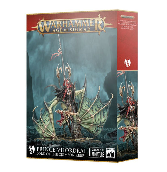 Warhammer Age of Sigmar - Soulblight Gravelords - Prince Vhordrai, Lord of the Crimson Keep (91-80)