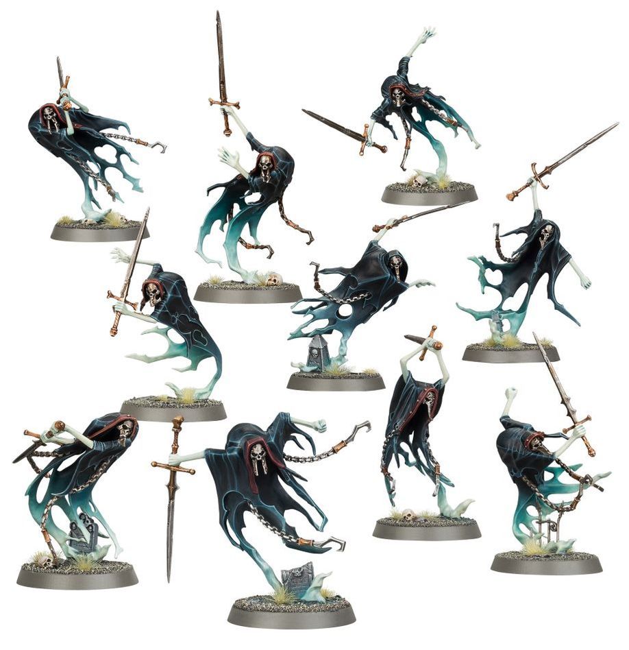 Warhammer Age of Sigmar - Spearhead - Nighthaunt - Verfluchte Fesselhorde (70-914)