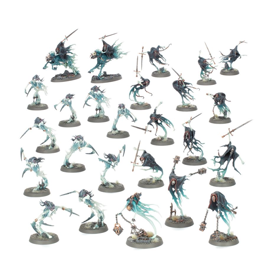 Warhammer Age of Sigmar - Spearhead - Nighthaunt - Verfluchte Fesselhorde (70-914)