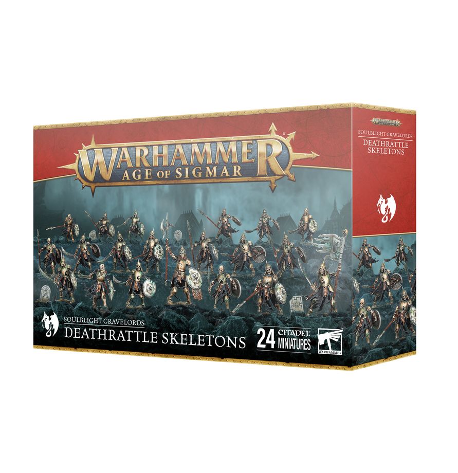 Warhammer Age of Sigmar - Soulblight Gravelords - Deathrattle Skeletons (91-42)