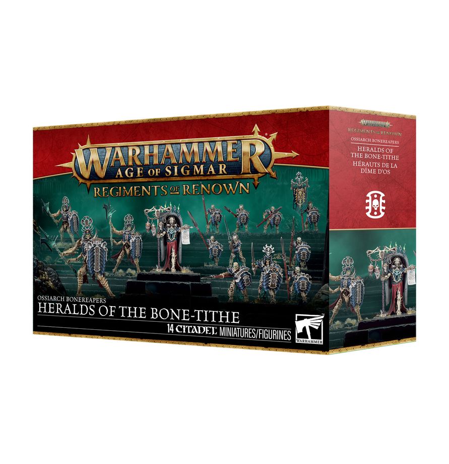 Warhammer Age of Sigmar - Ossiarch Bonereaper - Regiment of Renown Heralds of the Bone-tithe (94-43)