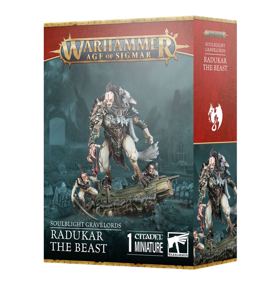 Warhammer Age of Sigmar - Soulblight Gravelords - Radkuar the Beast (91-56)