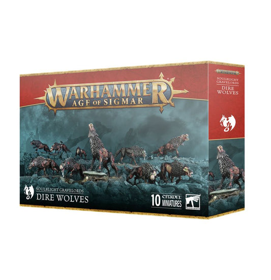Warhammer Age of Sigmar - Soulblight Gravelords - Dire Wolves (91-45)
