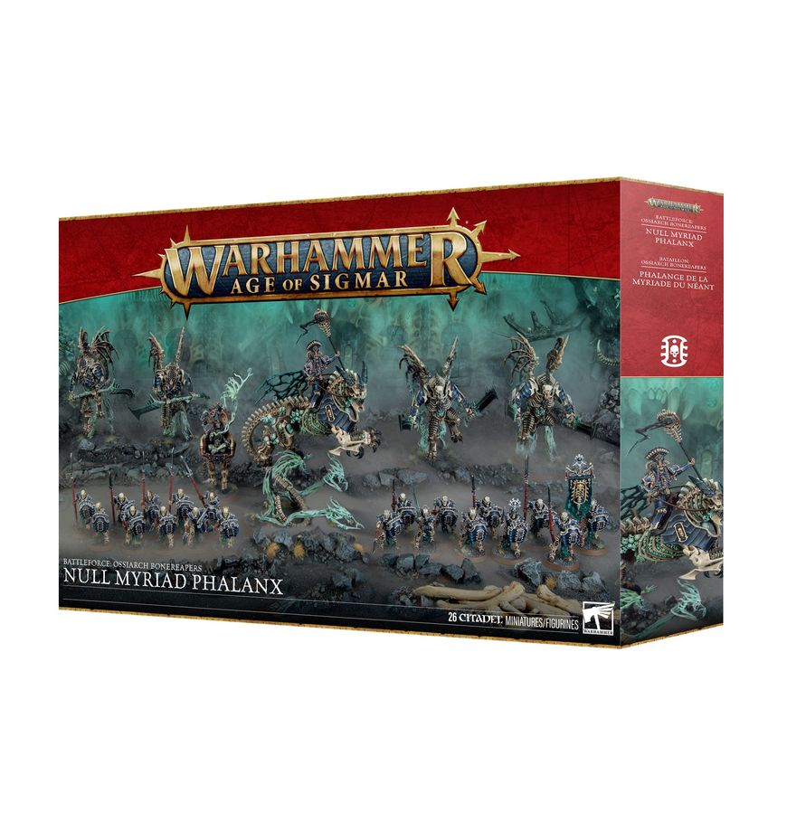 Warhammer Age of Sigmar - Ossiarch Bonereaper - Battleforce: Null Myriad Phalanx (94-15)