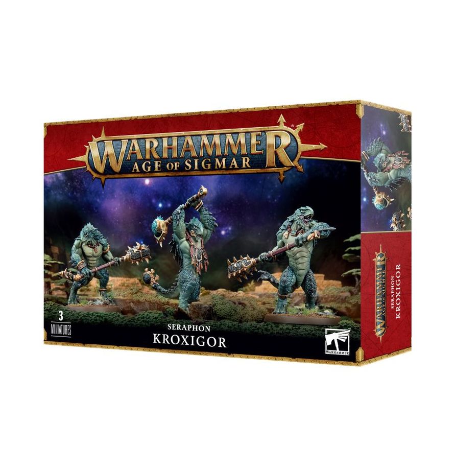 Warhammer Age of Sigmar - Seraphon - Kroxigors (88-23)