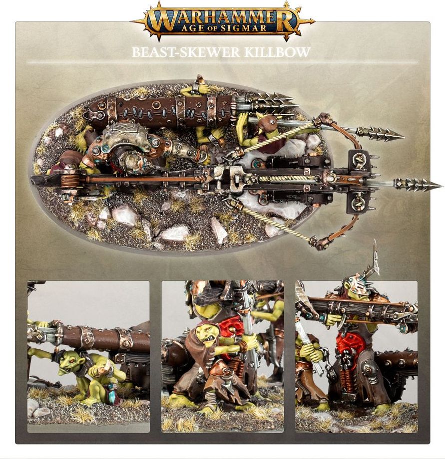 Warhammer Age of Sigmar - Orruk Warclans - Beast-skewer Killbow (89-60)