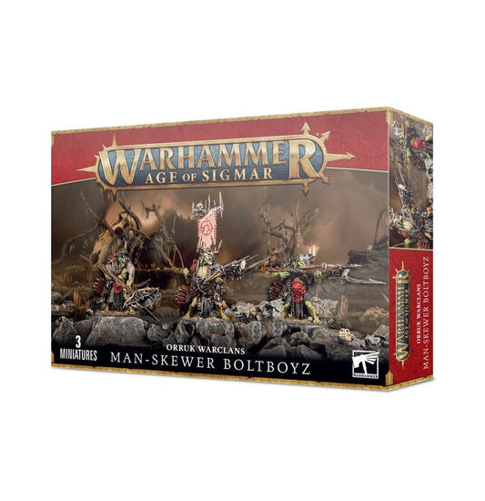 Warhammer: Age of Sigmar - Orruk Warclans - Man-Skewer Boltboyz (89-66)