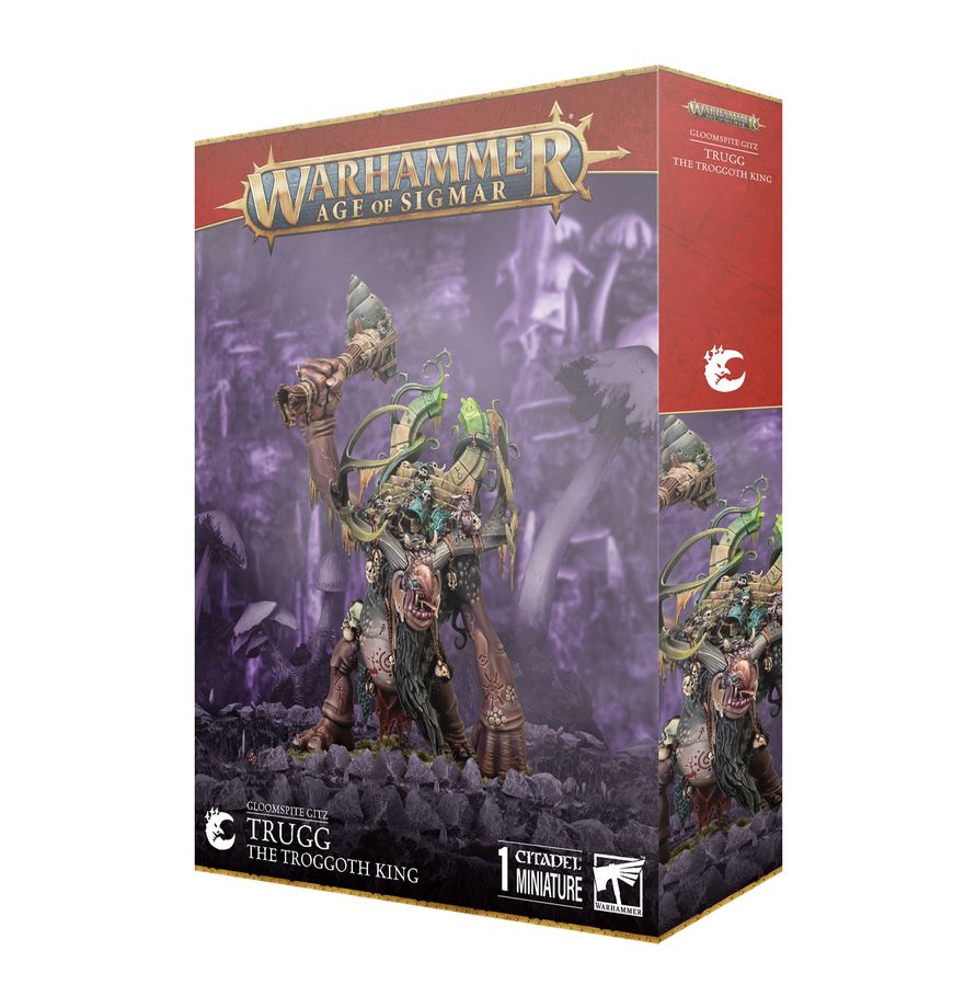 Warhammer Age of Sigmar - Gloomspite Gitz – Trugg the Troggoth King (89-54)