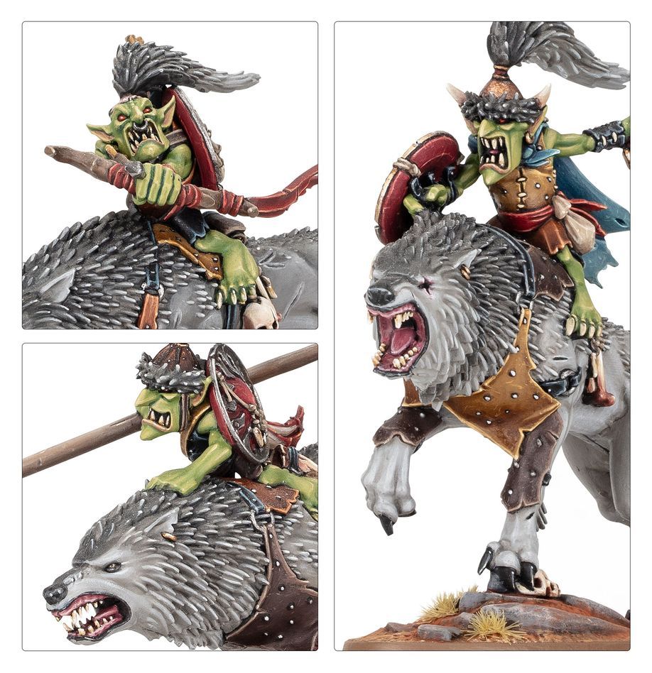 Warhammer Age of Sigmar - Spearhead - Gloomspite Gitz – Snarlpack Huntaz (70-894)