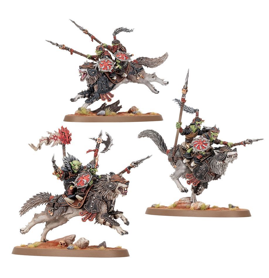 Warhammer Age of Sigmar - Spearhead - Gloomspite Gitz – Snarlpack Huntaz (70-894)