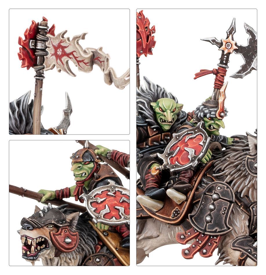 Warhammer Age of Sigmar - Spearhead - Gloomspite Gitz – Snarlpack Huntaz (70-894)