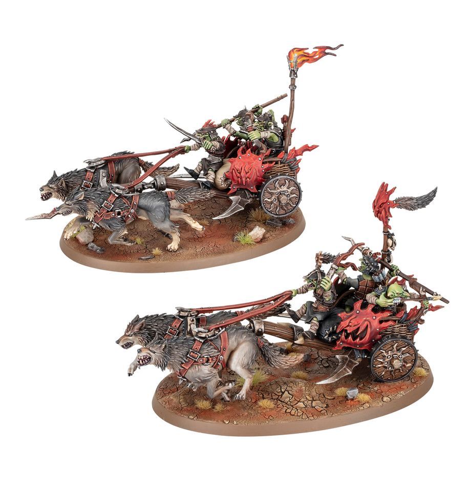 Warhammer Age of Sigmar - Spearhead - Gloomspite Gitz – Snarlpack Huntaz (70-894)