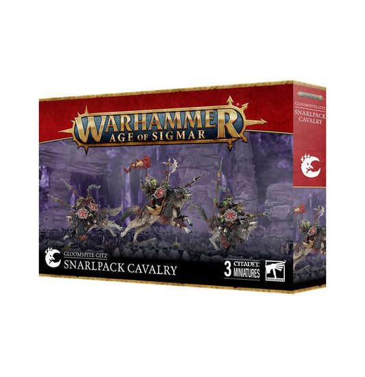 Warhammer Age of Sigmar - Gloomspite Gitz –  Snarlpack Cavalry (89-88)