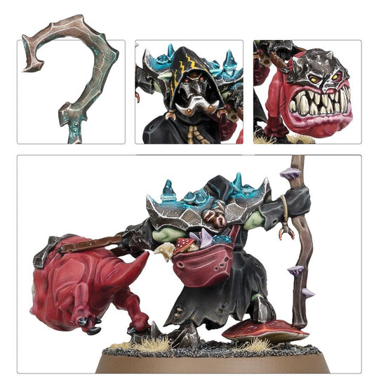 Warhammer Age of Sigmar - Gloomspite Gitz – Squigboss with Gnasha-squig (89-75)