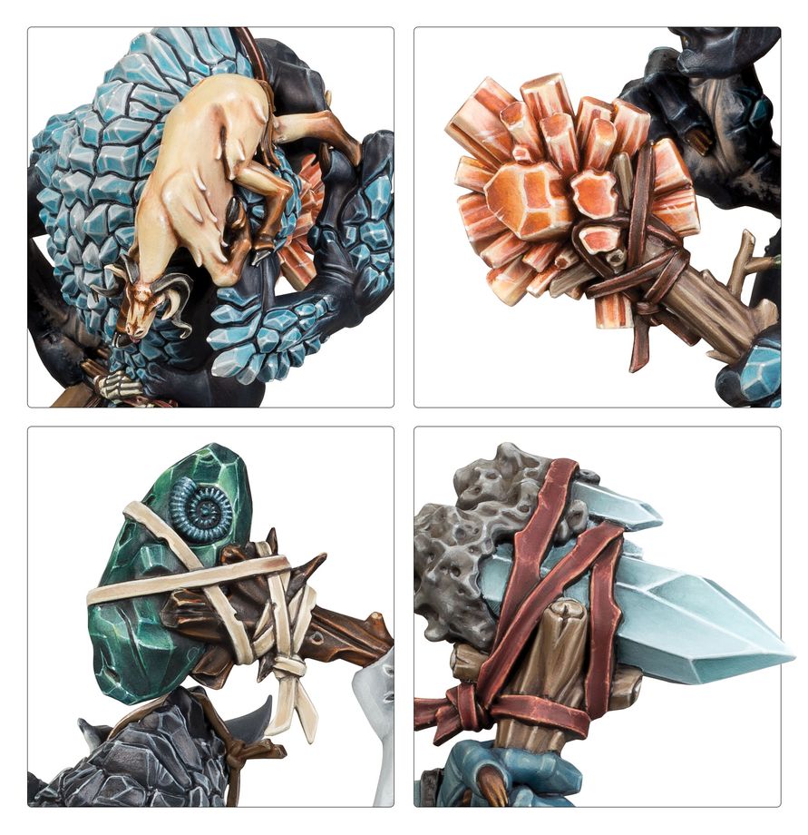 Warhammer Age of Sigmar - Spearhead - Gloomspite Gitz – Rockgut Troggoths (89-33)