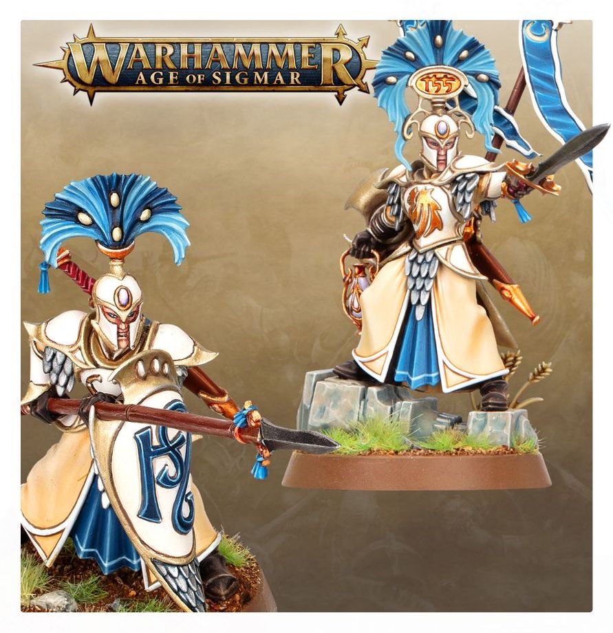 Warhammer Age of Sigmar - Lumineth Realm-Lords - Vanari Auralan Warden (87-59)