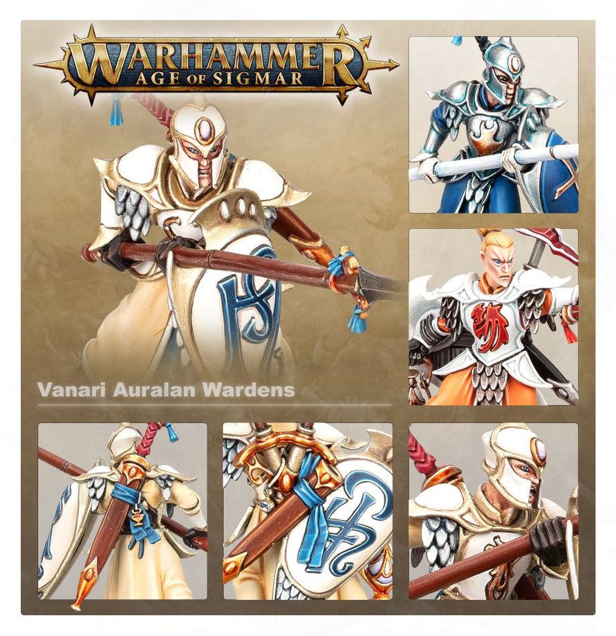 Warhammer Age of Sigmar - Lumineth Realm-Lords - Vanari Auralan Warden (87-59)