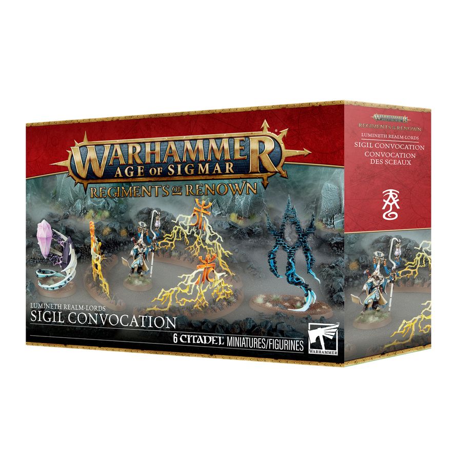 Warhammer Age of Sigmar - Lumineth Realm-Lords - Regiments of Renown - Sigil Convocation (87-67)