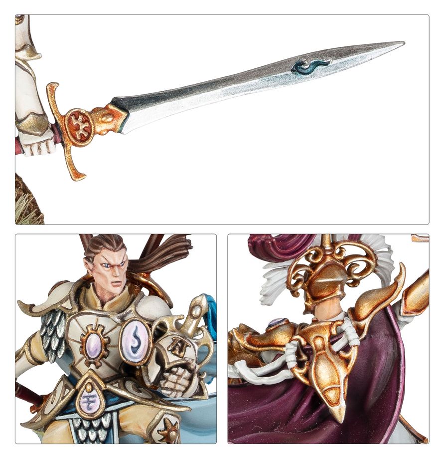 Warhammer Age of Sigmar - Lumineth Realm-Lords - Vanari Lord Regent (87-66)