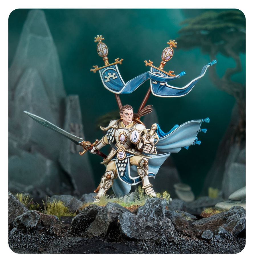 Warhammer Age of Sigmar - Lumineth Realm-Lords - Vanari Lord Regent (87-66)