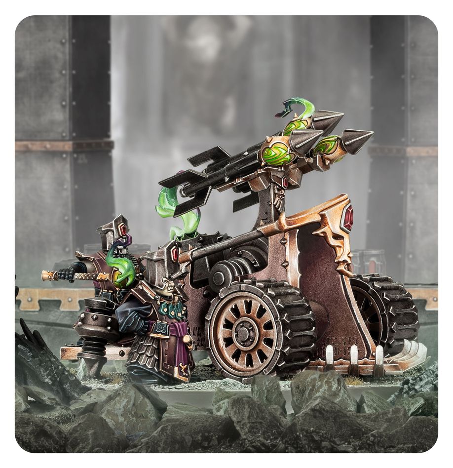 Warhammer Age of Sigmar - Helsmiths of Hashut - Deathshrieker Rocket Battery (82-07)