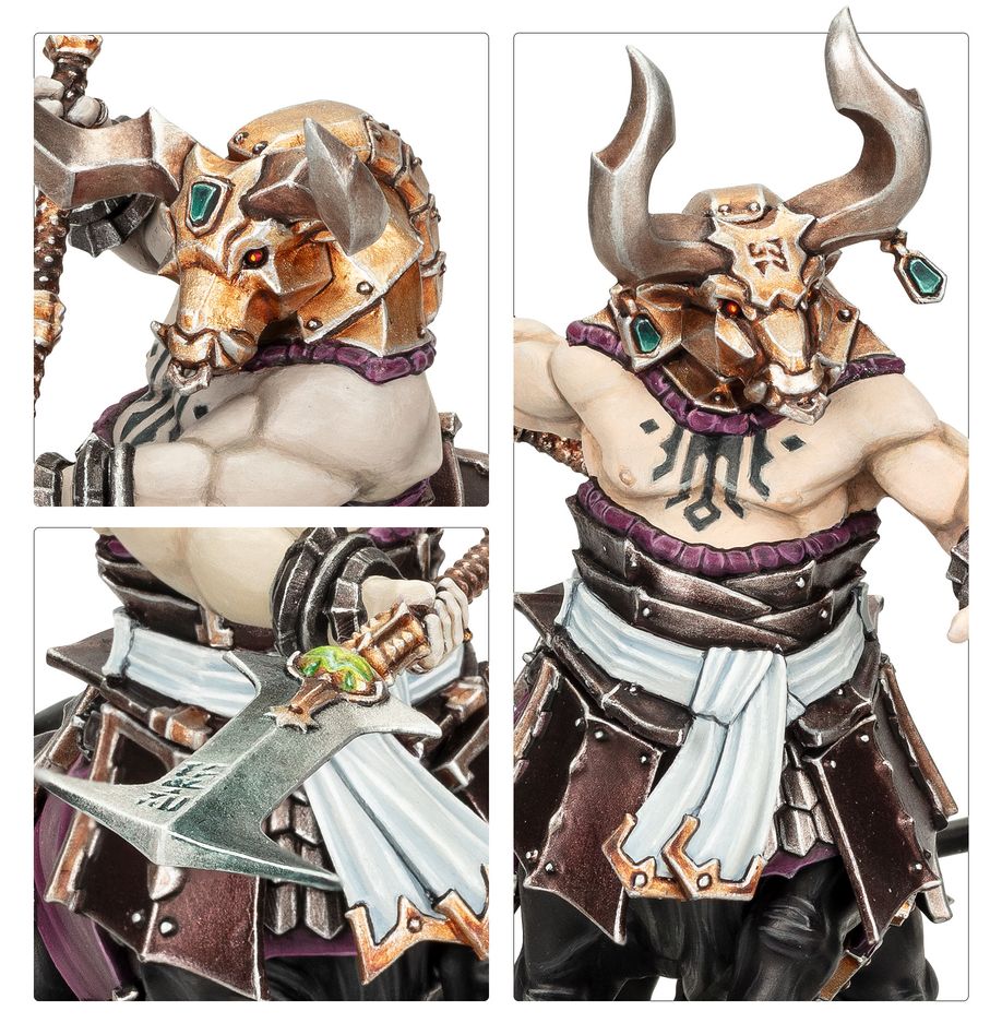 Warhammer Age of Sigmar - Helsmiths of Hashut - Bull Centaurs (82-03)