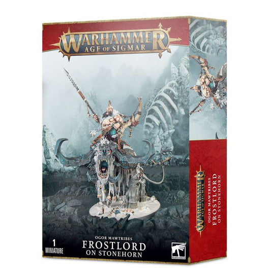Warhammer Age of Sigmar - Ogor Mawtribes - Frostlord on Stonehorn (95-12)