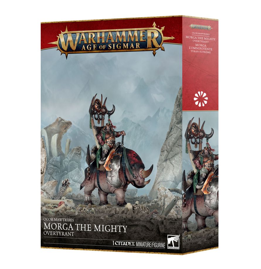 Warhammer Age of Sigmar - Ogor Mawtribes - Morga the Mighty – Overtyrant - (95-27)