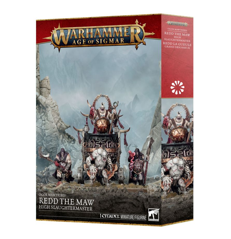 Warhammer Age of Sigmar - Ogor Mawtribes - Redd the Maw – High Slaughtermaster - (95-26)