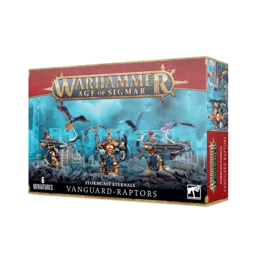 Warhammer Age of Sigmar - Stormcast Eternals - Vanguard-Raptors With Longstrike Crossbows & Aetherwings (96-30)