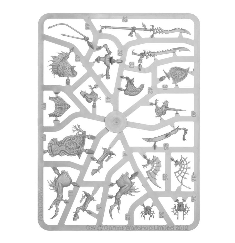 Warhammer Age of Sigmar - Speerspitze des Tiefenvolks der Idoneth – Akhelianer-Flutgarde (70-873)
