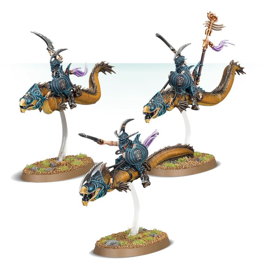 Warhammer Age of Sigmar - Speerspitze des Tiefenvolks der Idoneth – Akhelianer-Flutgarde (70-873)