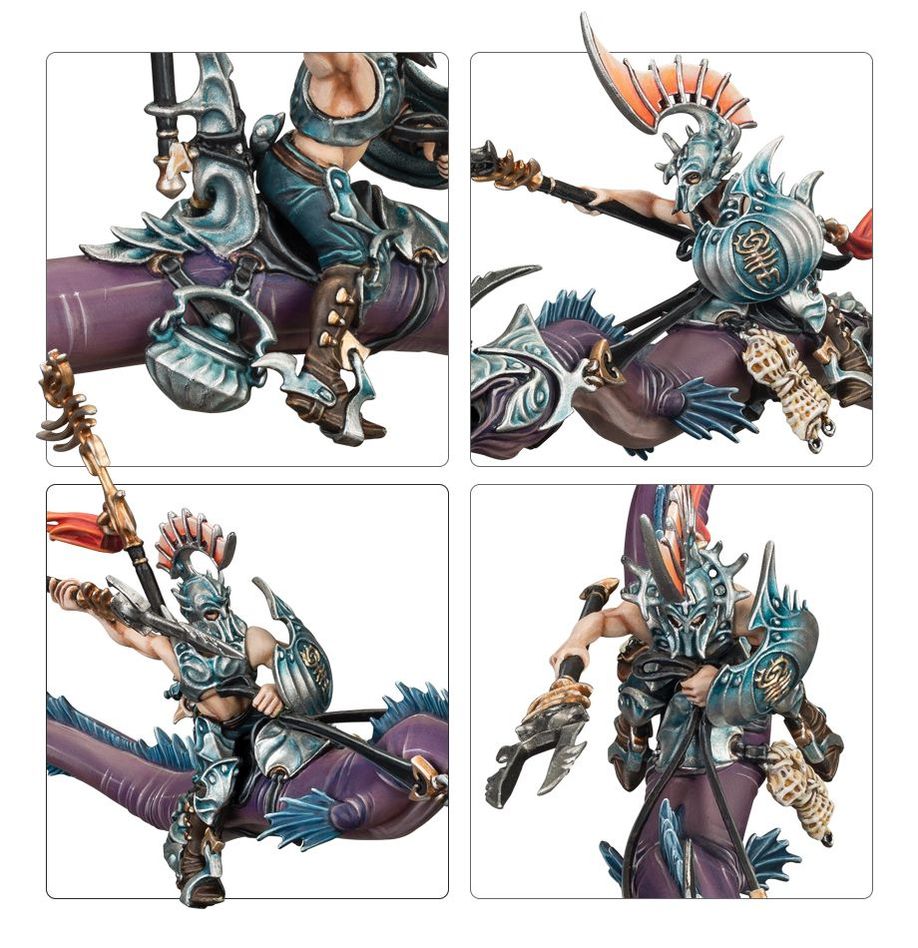Warhammer Age of Sigmar - Speerspitze des Tiefenvolks der Idoneth – Akhelianer-Flutgarde (70-873)