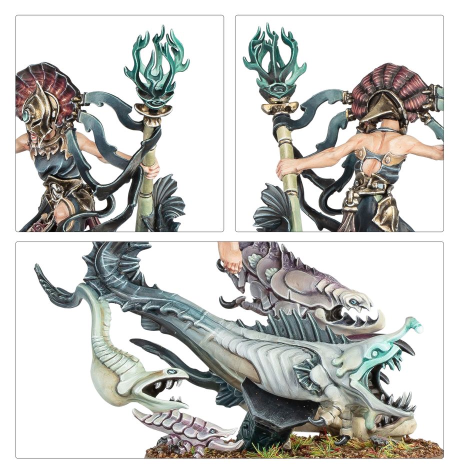 Warhammer Age of Sigmar - Idoneth Deepkin - Mathaela, Orakel der Tiefe (87-40)