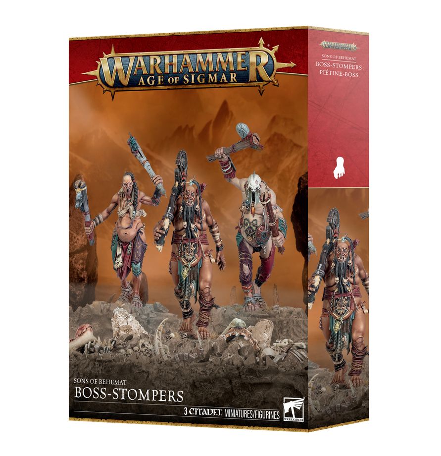 Warhammer Age of Sigmar - Sons of Behemat - Boss Stompers - 93-12