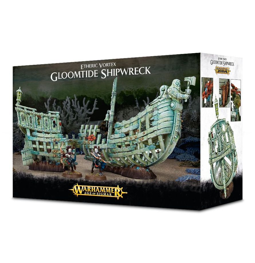 Warhammer Age of Sigmar - Idoneth Deepkin - Gloomtide Shipwreck - 64-17