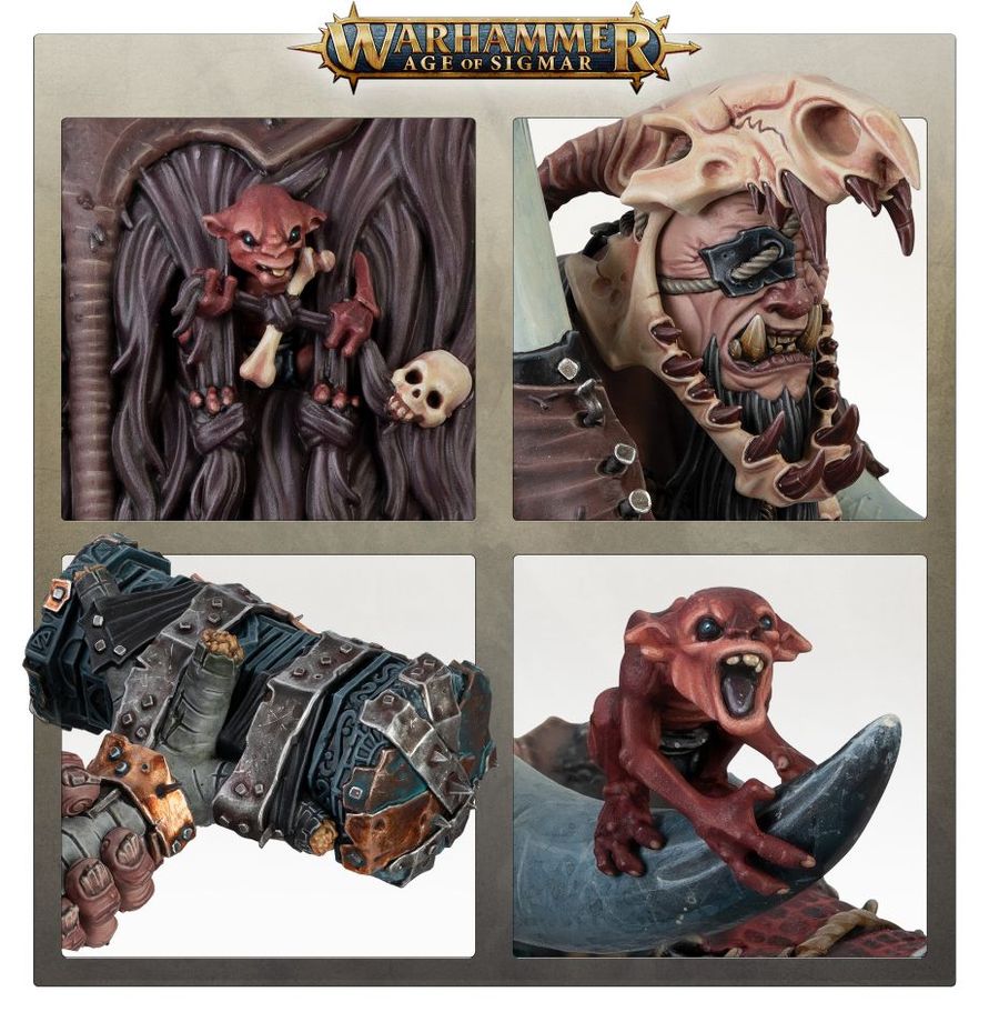 Warhammer Age of Sigmar - Grand Alliance Destruction - Sons of Behemat - King Brodd