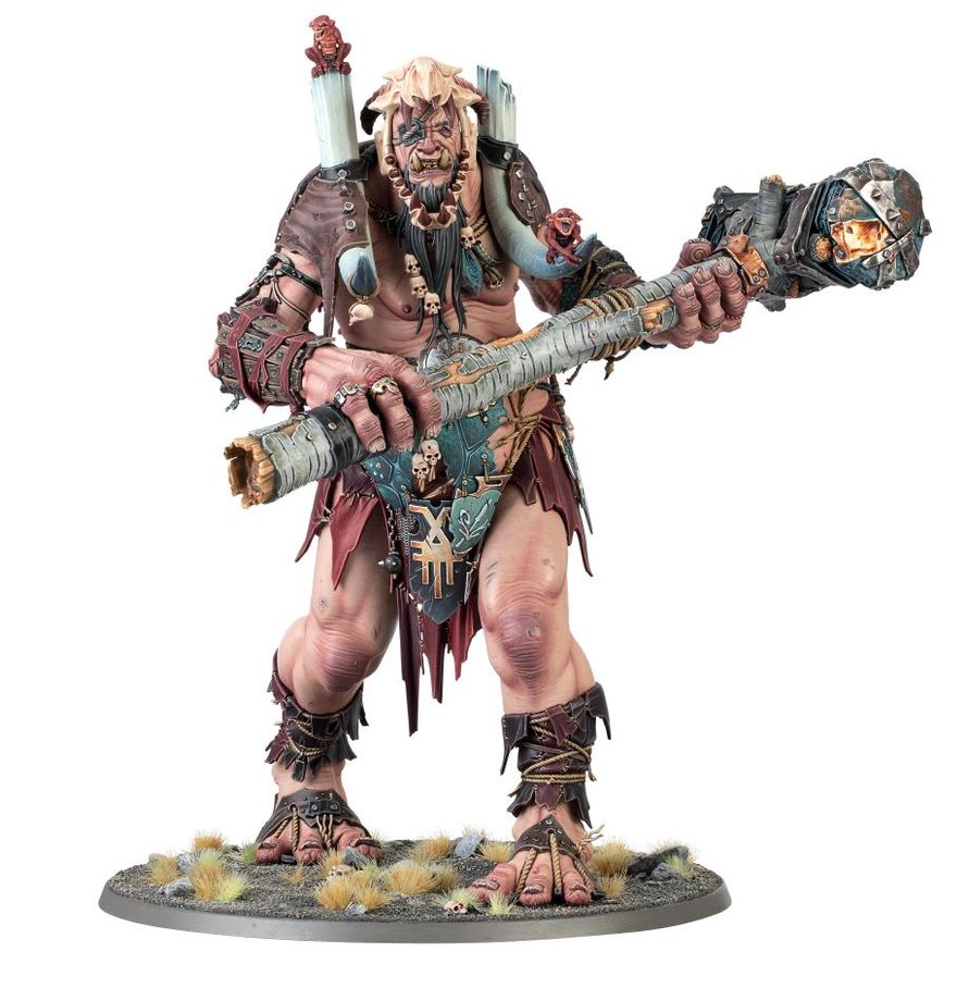 Warhammer Age of Sigmar - Grand Alliance Destruction - Sons of Behemat - King Brodd