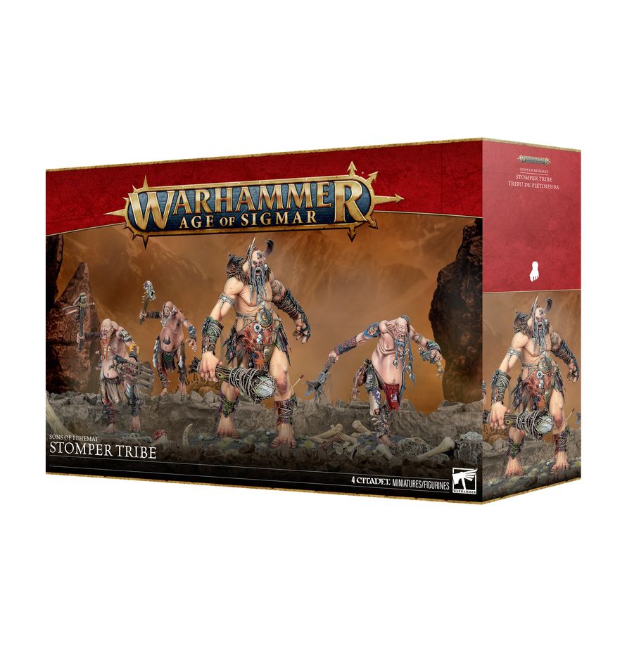 Warhammer Age of Sigmar - Sons of Behemat - Stomper Tribe  - 93-13